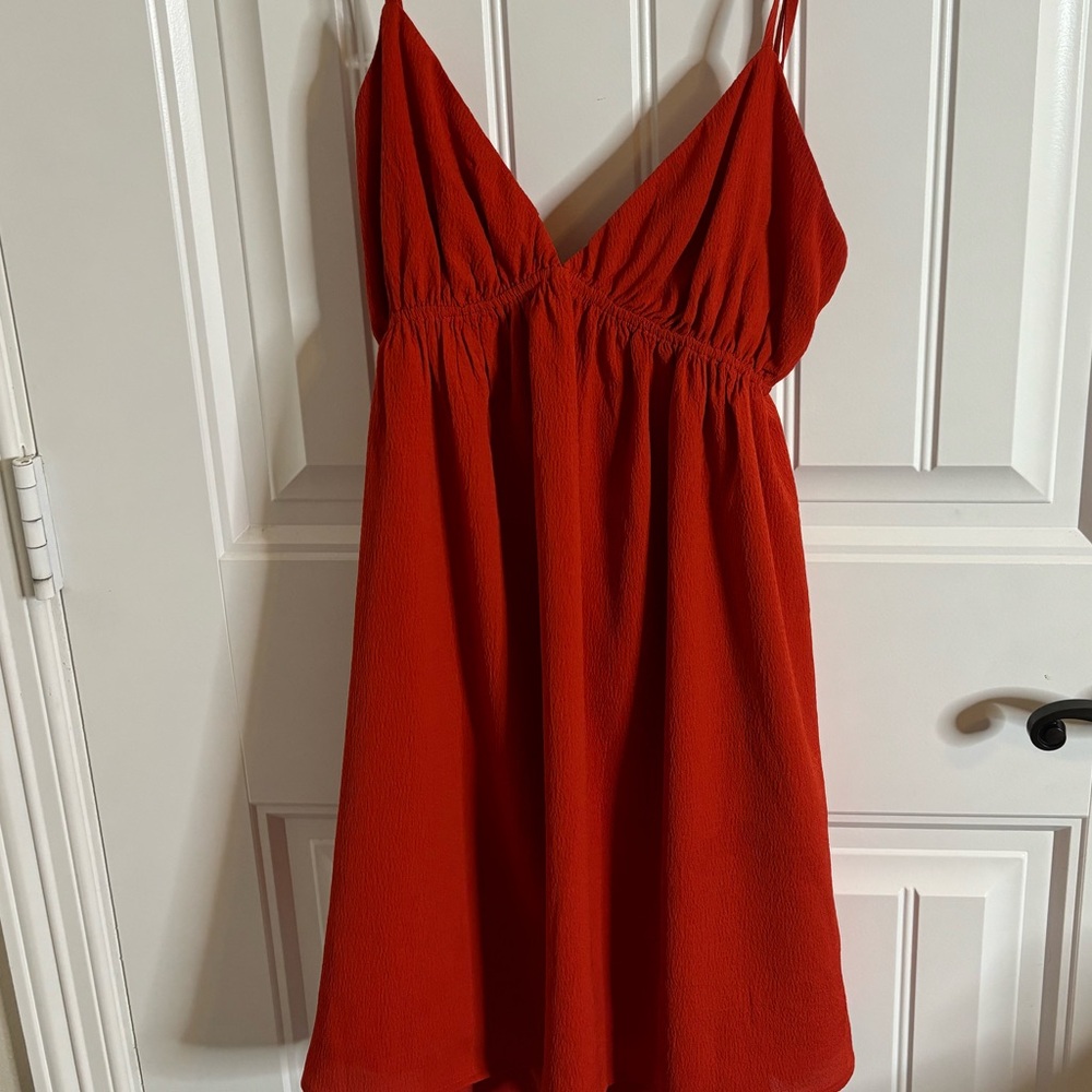 Forever 21 Red Simple Dress
